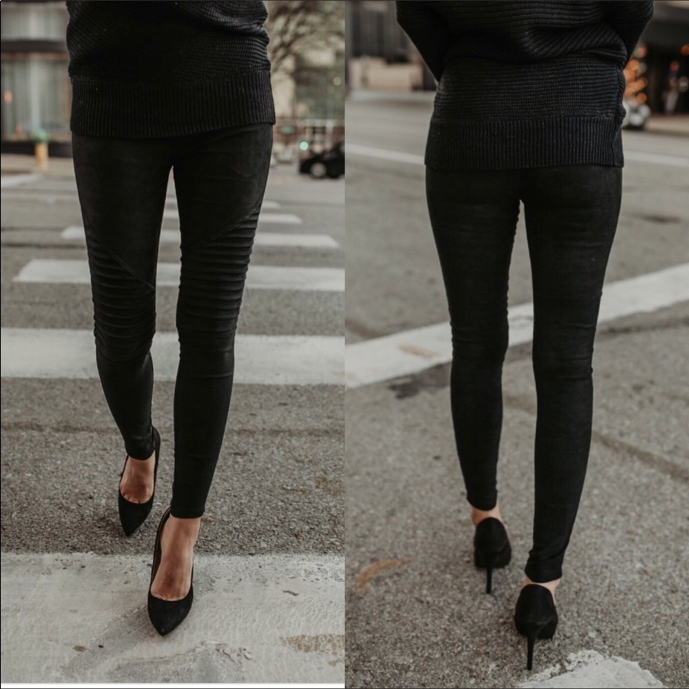 ❤️Italian suede moto leggings - Picture 5 of 8